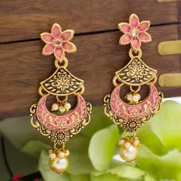 PRIVIU Gold Plated Classic Drop Earrings-28