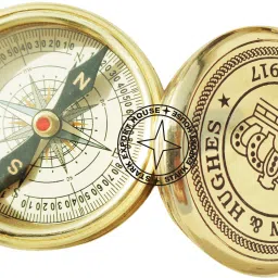 Brass 2" Inch Sundial Compass Great Gift Item Compass-11