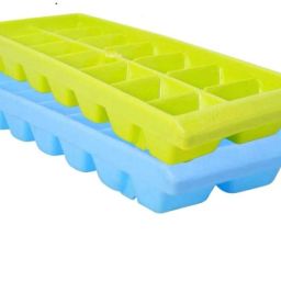 Plastic Multicolor Ice Cube Tray Set with 14 Section|Uses for Fridge,Juice,Wine Multicolor Plastic Ice Cube Tray-image-72