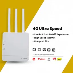 CANRON CPE990 300Mbps Wireless 4G LTE, Wi-Fi 300H, Plug and Play, Parental Controls, Guest Network, with Micro SIM Card Slot, WiFi Router 4G Router 2.4 GHz, 5 GHz 300 Mbps Wifi Speed Dual Band External Antenna MiFi (Sim Based) image 2