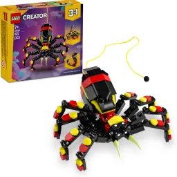 Creator 3in1 Wild Animals: Surprising Spider Toy Playset 31159 (153 Blocks)-20