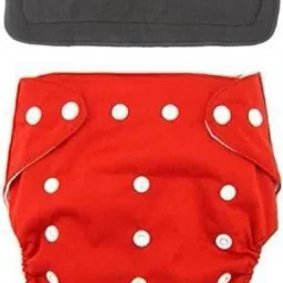 Baby Cloth Button Diaper Pants Adjustable Reusable Washable Comfortable Printed Button Diaper for Babies/Infants/Toddlers (Age 0 to 2 Yrs)-image-12