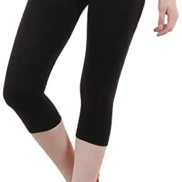 Women Black Capri-image-24