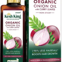 Organic Onion Oil with Curry Leaves | For Hair Fall Control Hair Oil-17