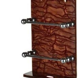M/S DSNS Acrylic Mobile Charging Wall Holder Stand, Mobile Wall Stand for Charging (Brown Pack OF 1) Mobile Holder-9