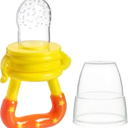 Silicon Food and Fruit Nibbler/ Feeder/ Pacifier for Infants (Pink) - SILICON-3