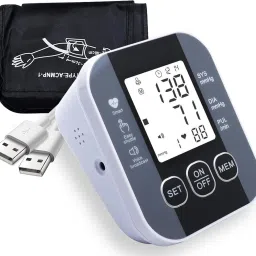 Balson (Combo Pack of 3) AK-S10 BP Monitoring Machine with Voice Broadcast, BLSN-32 Digital Oximeter and BLSN-45 Digital Thermometer I Bp Monitor image 4