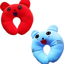U-Shape Newborn Cotton Smiley Baby Pillow Pack of 2-image-68