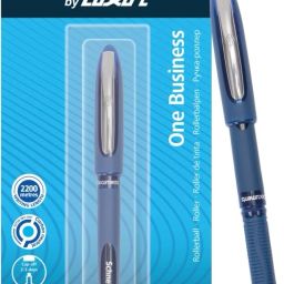 One Business | Cone Tip | 0.6 mm | 2200 Meters Writing Length | Waterproof Ink Roller Ball Pen-10