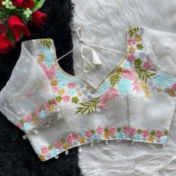 Round Neck Women Blouse-image-18