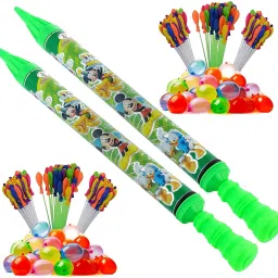 Holi Pipe Pichkari for Kids Party (2 Pichkari + 6 Magic Balloon) Water Gun-image-71