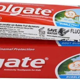Anticavity Toothpaste for Kids, Bubble Fruit (2-5 yrs) - 50ml Toothpaste-picture-13