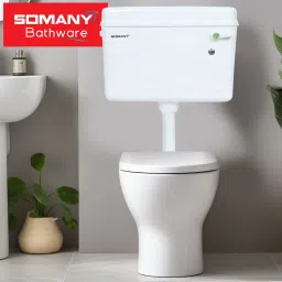 somany ZOE (SINGLE FLUSH) Cistern Single Flush Tank image 5