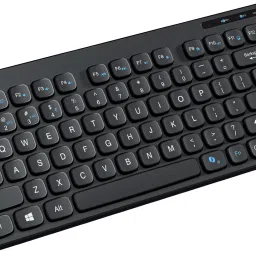Portronics Bubble, POR1677 2.4 GHz & Bluetooth 5.0 Connectivity, Noiseless Experience Bluetooth, Wireless Handheld Multi-device Keyboard Compatible with Desktop, Laptop, Tablet, iPad, Mac Compact Size for iOS iPad Air, Pro, Mini, Android,Windows Tablets PC Smartphone-17