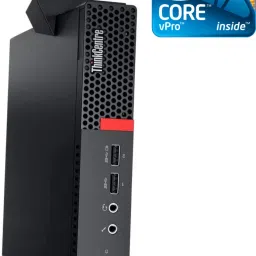NCS Core i7 (6th Gen) [4 Cores, 8 Threads, 3.40 GHz]- ThinkCentre Tiny Desktop [BAC] Intel® Core™ i7 - 6700 Processor [4 Cores, 8 Threads] - Lenovo Mini PC (32 GB RAM/Intel HD 530 4K Graphics/1 TB SSD Capacity/Windows 11 Pro) Microtower with MS Office-62