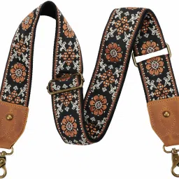 Venzina Vintage Embroidered Adjustable Wide Shoulder Strap for Handbag Crossbody Bags Strap-29