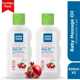 3in1 New Born Baby Massage Oil - Sunflower, Coconut & Olive - Soft/Non-Sticky-image-22