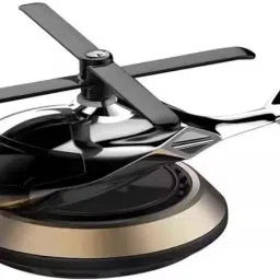 Solar Powered Perfume Car Dashboard Ornament Helicopter Air Freshener Car Freshener Diffuser-3