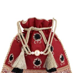 Women Red Wristlet-image-19