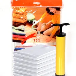 4 Pcs Vacuum Storage Bag Space Saver Bag With Vacuum Pump(4* Medium 60 x 80 CM) High Volume Storage Vacuum Bags, Travel Storage Vacuum Bags-image-71