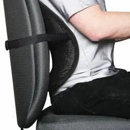 Car Seat Chair Massage Back Lumbar Support Mesh Ventilate Cushion Pad Back Support Back / Lumbar Support-image-20