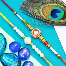 Designer Poonam_K_713-ShopsyA-11 Assorted Rakhi Set-image-90