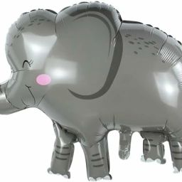 Printed Baby Elephant Balloon For Kids Animal, Jungle, Safari, Zoo Theme Decoration Balloon-image-82