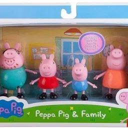 Peppa Pig Family Set ( Set of 4 PCS ) Movable Hands, Legs and Head-image-43