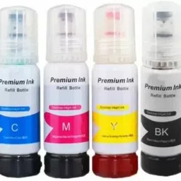 GPN PRINT L3110 Ink For 003 Ink Printers L3110, L3100, L3101, L3115, L3116, L3150, L3151 Black + Tri Color Combo Pack Ink Bottle-image-15