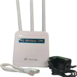 TechIC TC-5G Router Router 2.4 GHz 30 Mbps Wifi Speed Single Band External Antenna MiFi (Sim Based) image 2