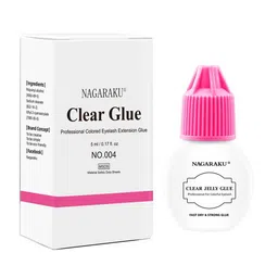 NAGARAKU Low Smell Extra Strong Eyelash Extension Glue 5ml - Clear 1-2S image 1