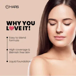 MARS High Coverage Formula Foundation - 40ml - 04 image 5