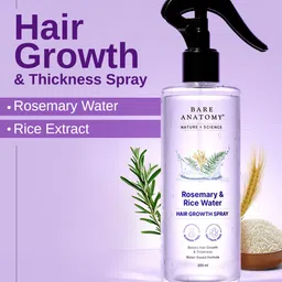 Bare Anatomy Rosemary Water Spray With Rice Water- 200 ml image 2
