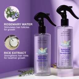 Bare Anatomy Rosemary Water Spray With Rice Water- 200 ml image 5