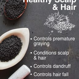 soulflower Black Seed Kalonji Hair Oil 120ml & Jojoba Carrier Oil 30ml image 3