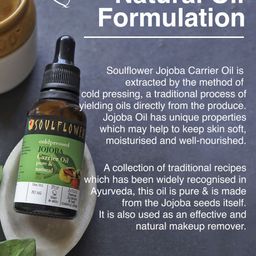 soulflower Black Seed Kalonji Hair Oil 120ml & Jojoba Carrier Oil 30ml image 5