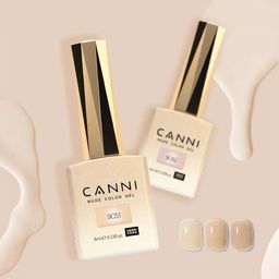 CANNI Nude Color Gel Soak Off Nail Polish - 9ml - 9061-image-77