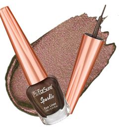ForSure Sparkle Absolute Shine Liquid Long Lasting Eyeliner 7 ml - Glitter Brown 06-3