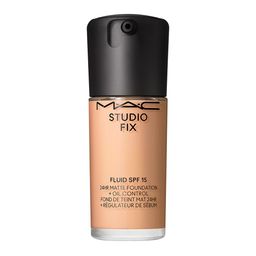 M.A.C Studio Fix Fluid SPF 15 24Hr + Oil Control Matte Foundation 30 ml - Shade N6-48