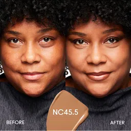 M.A.C Studio Fix Fluid SPF 15 24Hr + Oil Control Matte Foundation 30 ml - Shade NC45.5 image 2