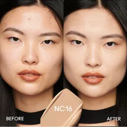 M.A.C Studio Fix Fluid SPF 15 24Hr + Oil Control Matte Foundation 30ml - Shade NC17 image 5