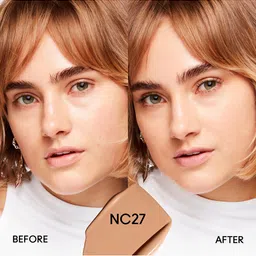 M.A.C Studio Fix Fluid SPF 15 24Hr + Oil Control Matte Foundation 30 ml - Shade NC 27 image 3