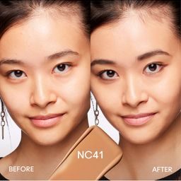 M.A.C Studio Fix Fluid SPF 15 24Hr + Oil Control Matte Foundation 30 ml - Shade NC 41 image 5