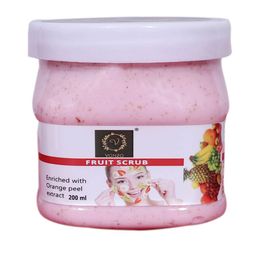VONZO Fruit Face & Body Scrub with Orange Peel Extract - 200 ml-4