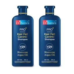 Dr. Batras PRO+ Hair Fall Control Shampoo Enriched with Moroccan Argan Oil - 350ml-4