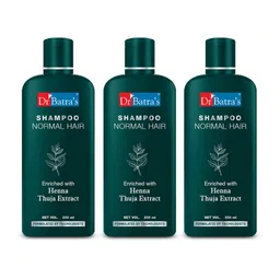 Dr. Batras Set Of 3 Normal Hair Shampoo Enriched With Henna & Thuja Extract - 200ml Each-14