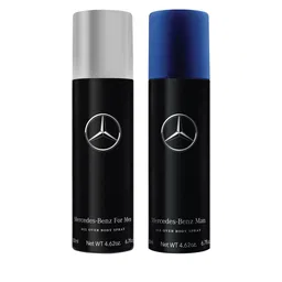 Mercedes Benz Men Set of 2 Deodorant All Over Body Sprays - 200ml Each-9