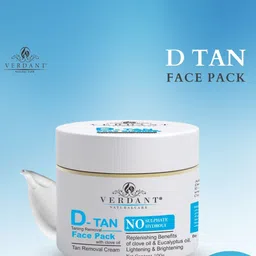 Verdant Natural Care De-Tan Lightening & Brightening Tan Removal Face Pack 100ml-12