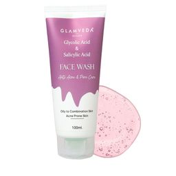 GLAMVEDA Glycolic Acid & Salicylic Acid Anti Acne Face Wash 100 ml-57