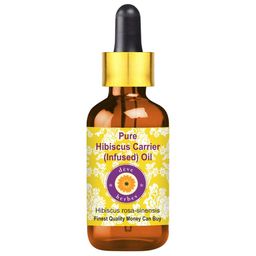 Deve Herbes Pure Hibiscus Carrier Infused Oil with Glass Dropper - 100 ml-image-27